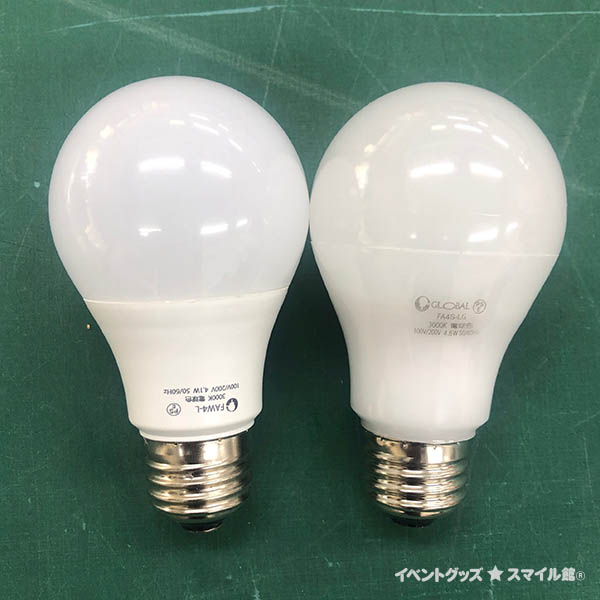 お祭り提灯対応LED電球【電球色】